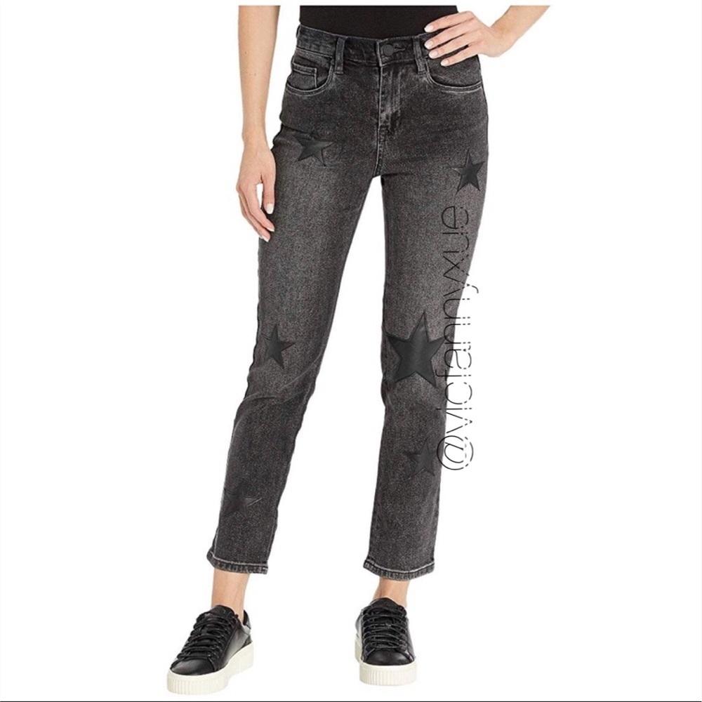 Blank NYC star parched high rise crop Jean size 25